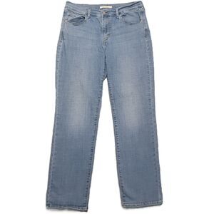 Levis 505 Straight Leg Womens 12 (31x31) Jeans Mid Rise Blue Denim